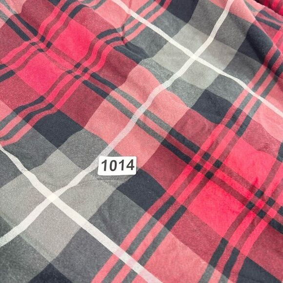 The North Face Jacket Mens Small Red & Blac Plaid Sherpa Campshire Flannel Shirt - Picture 8 of 8